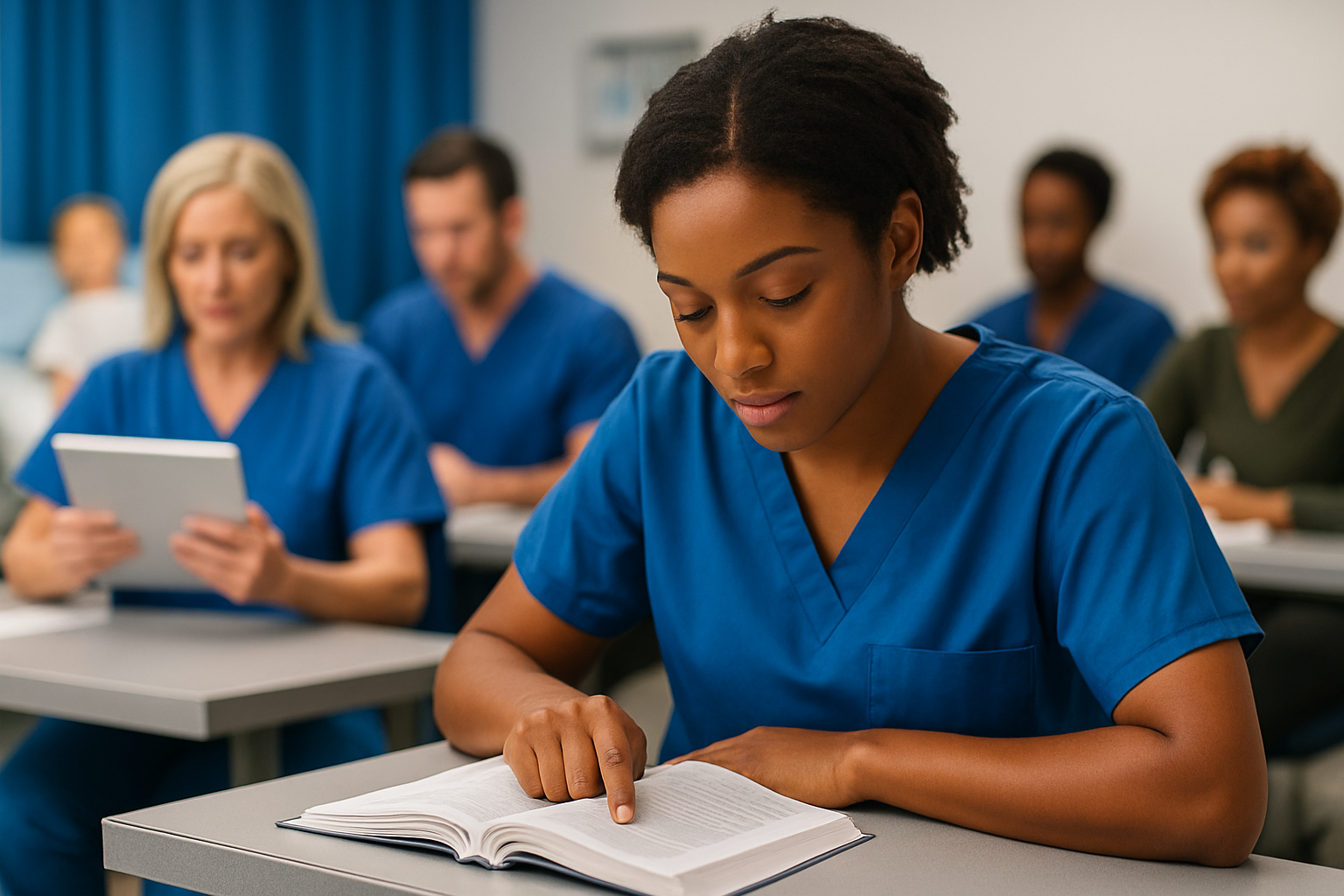 Healthcare training classroom
